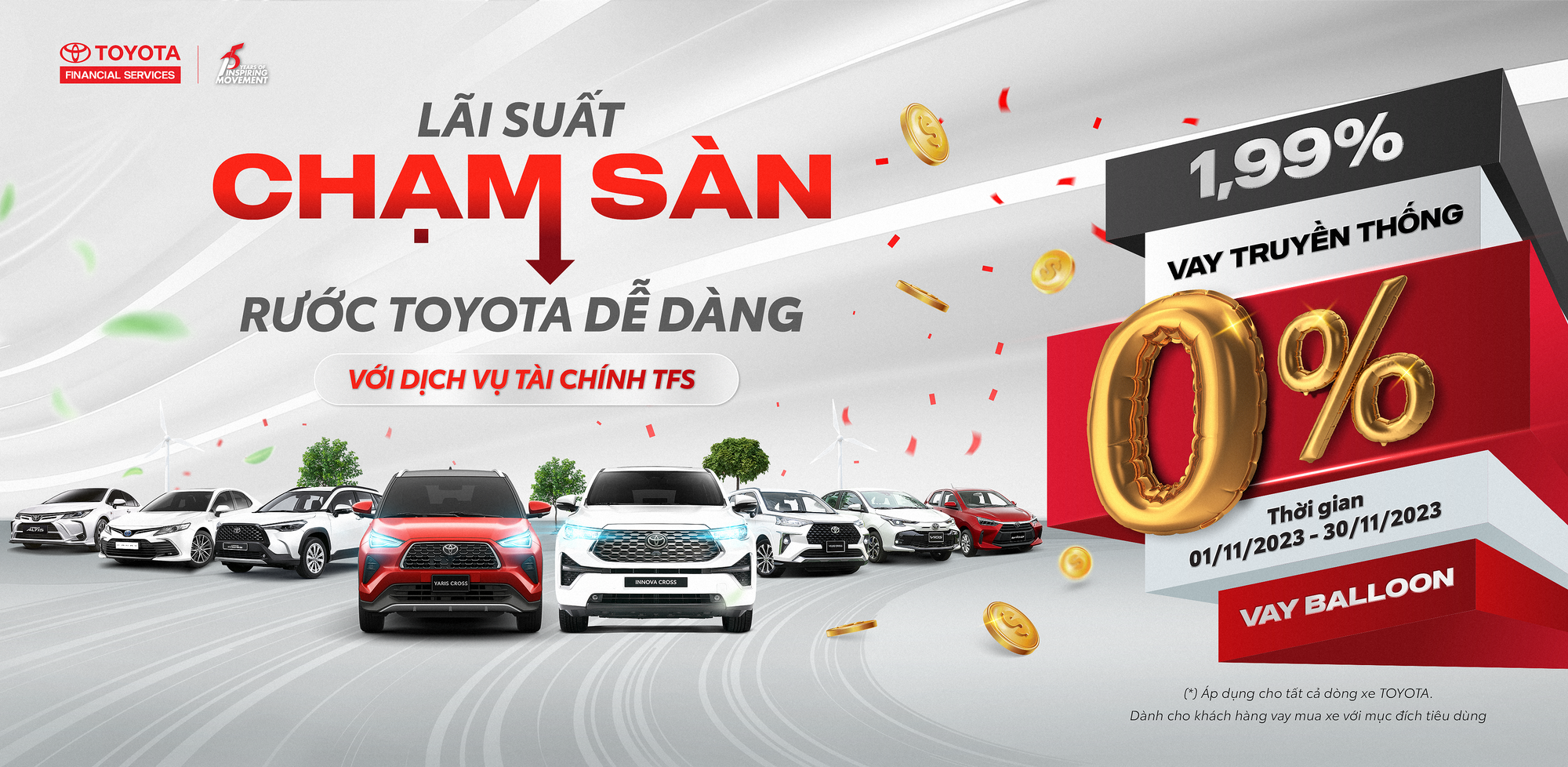 Tài chính Toyota áp dụng lãi suất 0% cho khách vay mua xe Toyota - Ảnh 1.