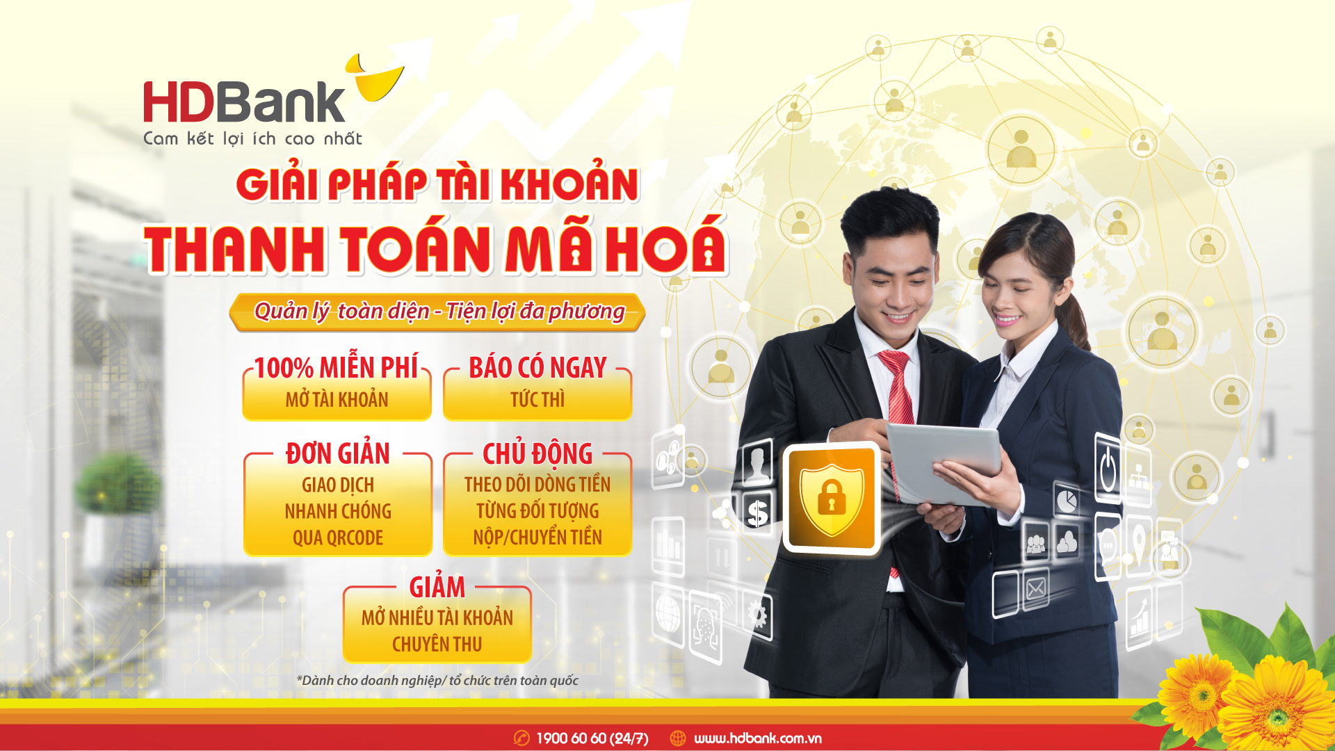 HDBank triển khai giải pháp tài khoản thanh toán mã hoá siêu tiện lợi - Ảnh 2.