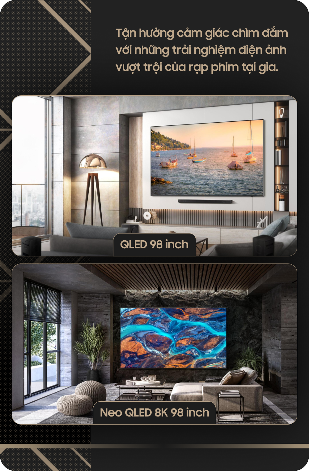 &quot;Dũng khí&quot; giúp Samsung tự tin thương mại hóa TV kích cỡ 98 inch - Ảnh 3.