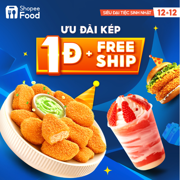 ShopeeFood chính thức lập kỷ lục mới nhân dịp sinh nhật 12.12 - Ảnh 1.