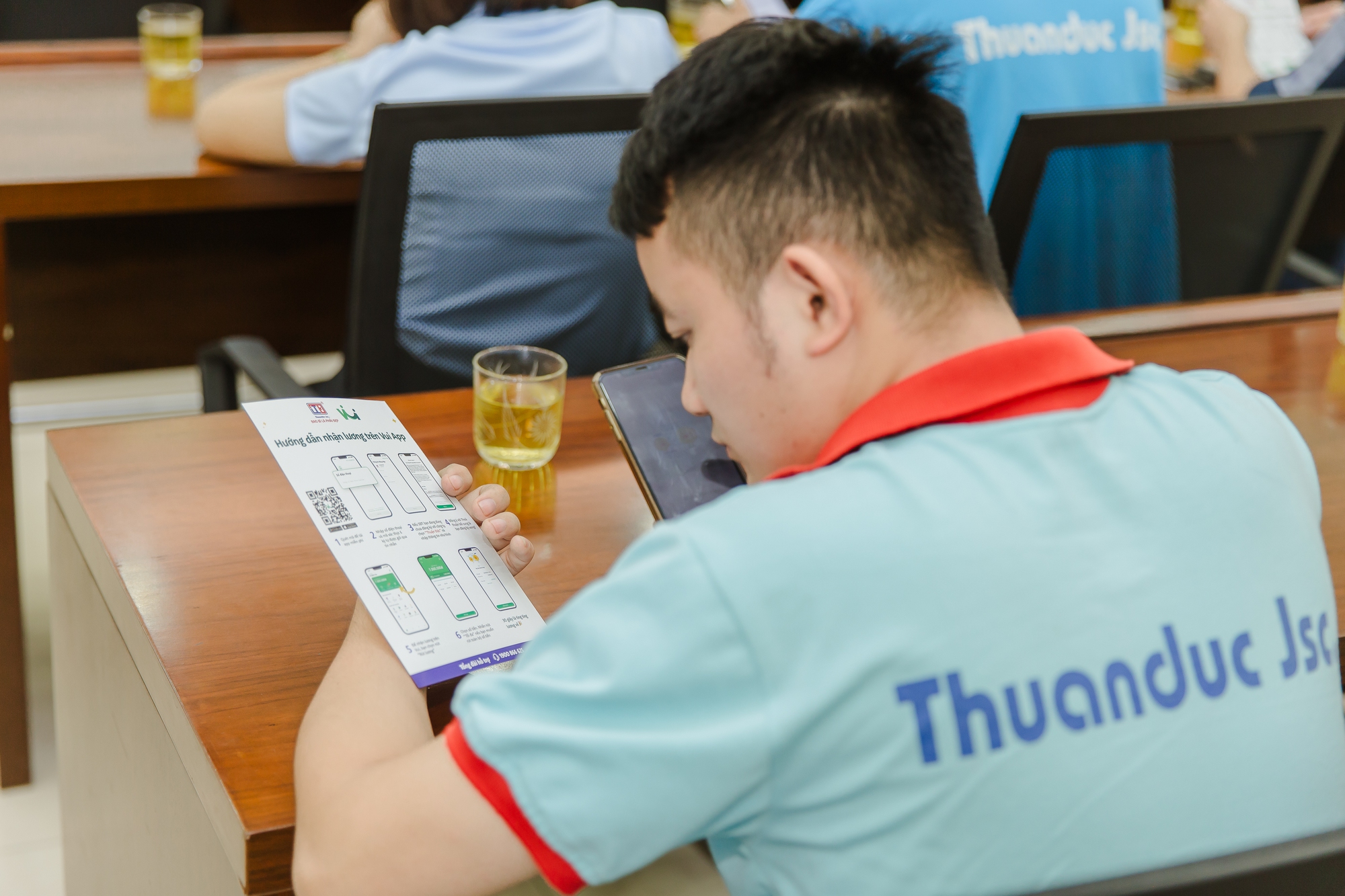 Bao Bì Thuận Đức bắt tay Vui App: Công nhân viên Hưng Yên đã được nhận lương linh hoạt - Ảnh 2.