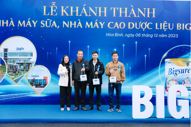 Bigfa khánh thành Nhà máy sữa, Nhà máy cao dược liệu tại Hòa Bình - Ảnh 3.