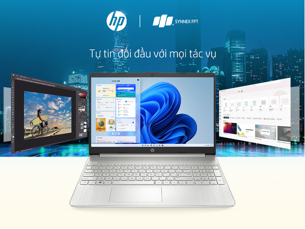 HP 15s i3: Chiếc Laptop đa nhiệm xinh xắn, toàn diện từ giải trí đến công việc - Ảnh 2.