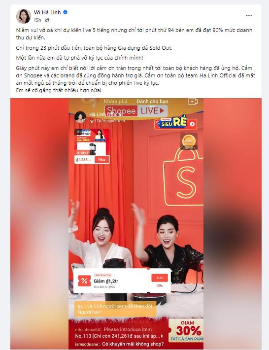 D&acirc;n t&igrave;nh khoe chiến t&iacute;ch săn sale livestream: c&ocirc;ng chiến thần l&agrave; 9 th&igrave; s&agrave;n điểm 10! - Ảnh 2.