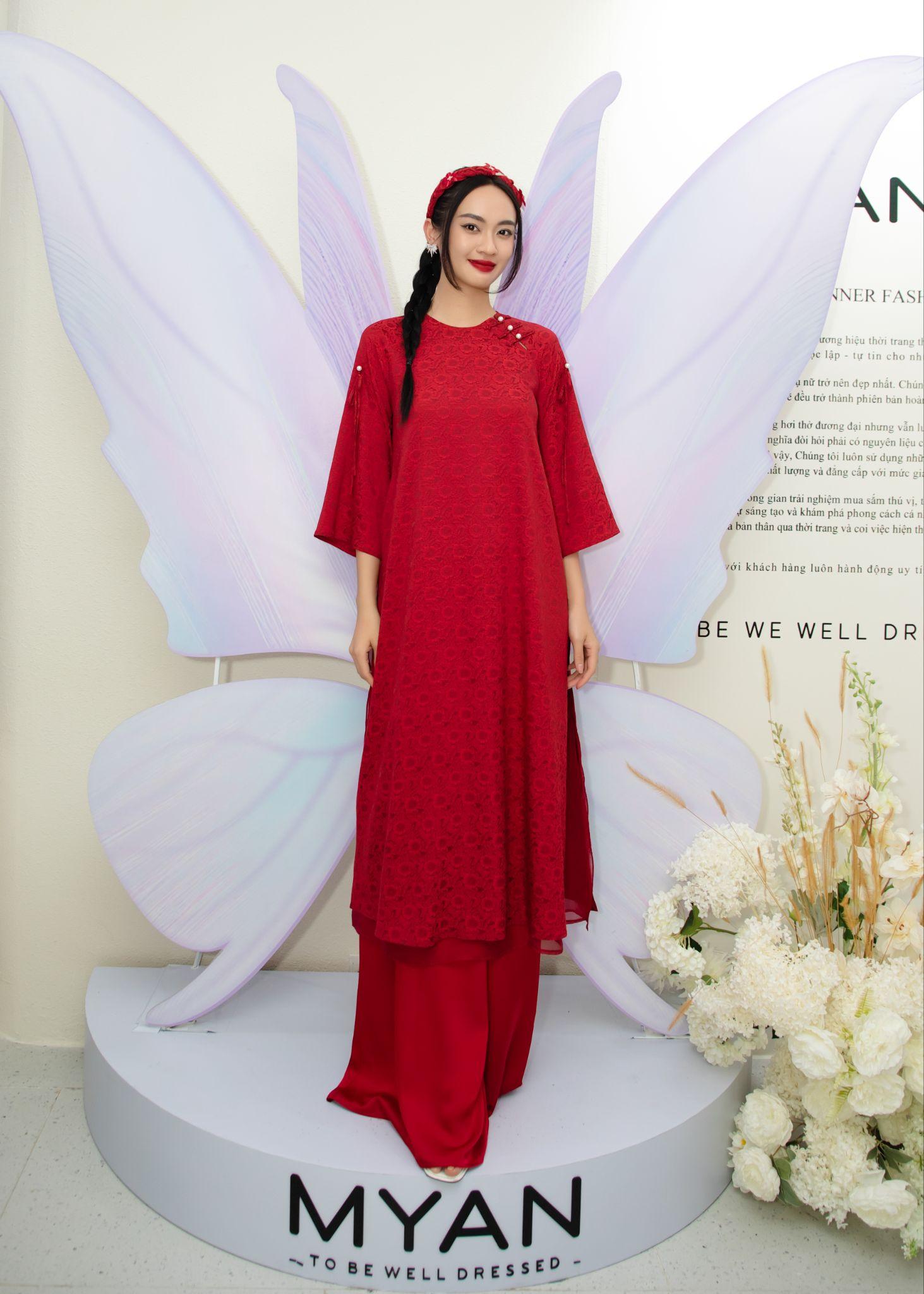 Cao Thiên Trang trở thành đại sứ thương hiệu thời trang MYAN - Ảnh 4.