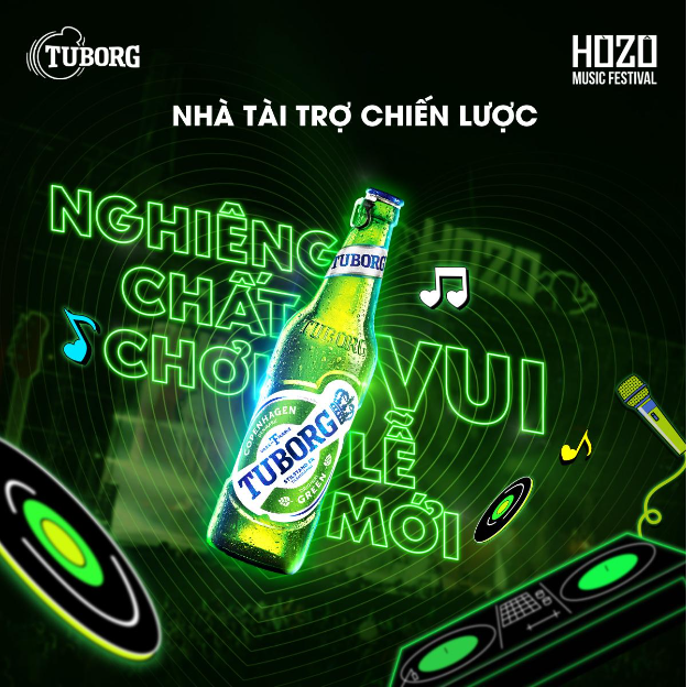 Cùng TUBORG, raver Sài Thành thăng hoa cảm xúc âm nhạc tại HOZO Super Fest 2023 - Ảnh 3.