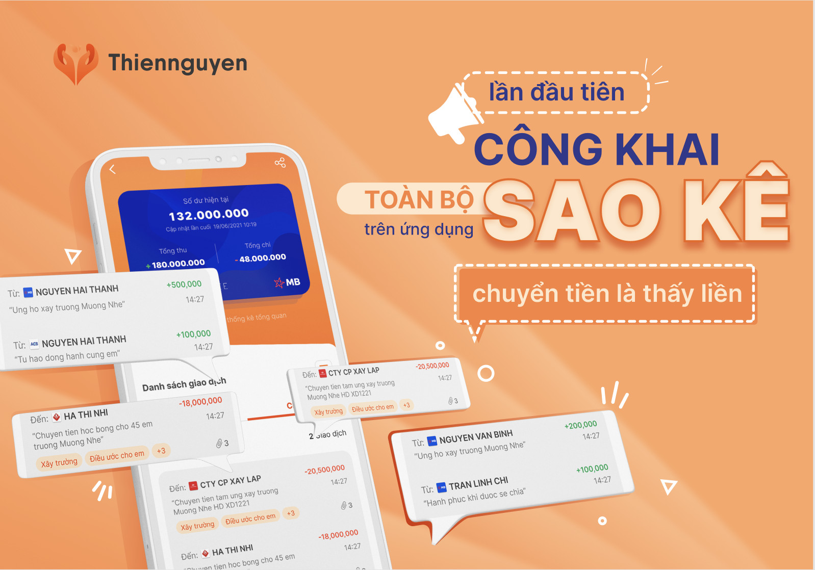 App Thiện nguyện của MB: Công nghệ số tạo bước ngoặt minh bạch trong hoạt động từ thiện, xoá bỏ hòn đá tảng “sao kê” - Ảnh 8.