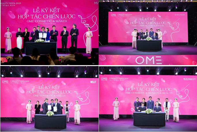 OME Cosmetic ký kết hợp tác với 4 thương hiệu mỹ phẩm Hàn Quốc - Ảnh 2.