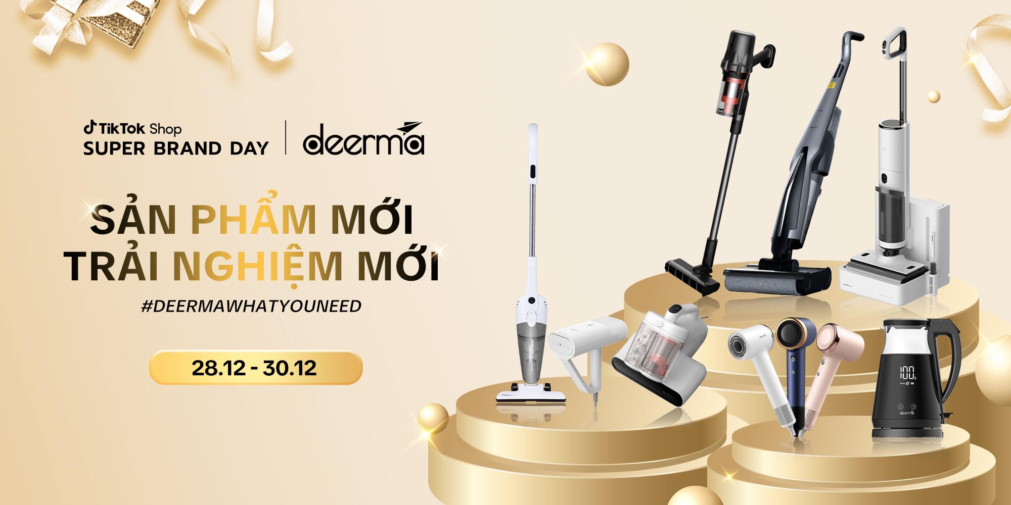 Ngày hội siêu sale Deerma Việt Nam x TikTok Shop: Săn sản phẩm mới tại chuỗi livestream - Ảnh 2.
