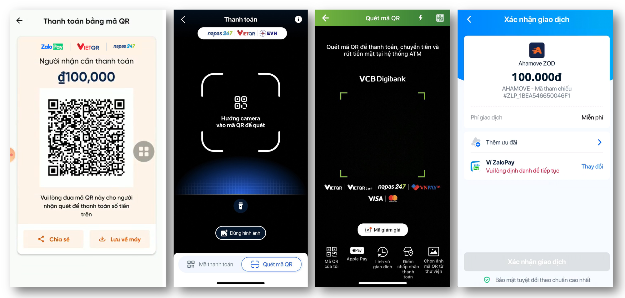 Ahamove áp dụng ZaloPay QR Đa Năng trong thanh toán không tiền mặt - Ảnh 3.