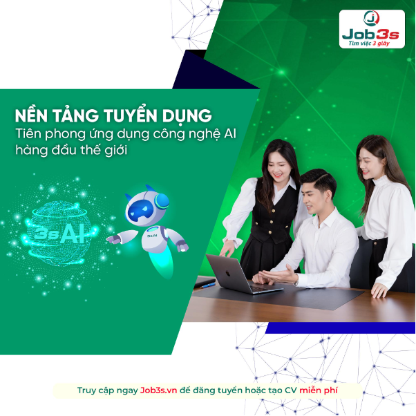 Job3s.vn ra mắt tính năng cực mới về công nghệ AI hỗ trợ tuyển dụng hàng đầu thị trường - Ảnh 1.