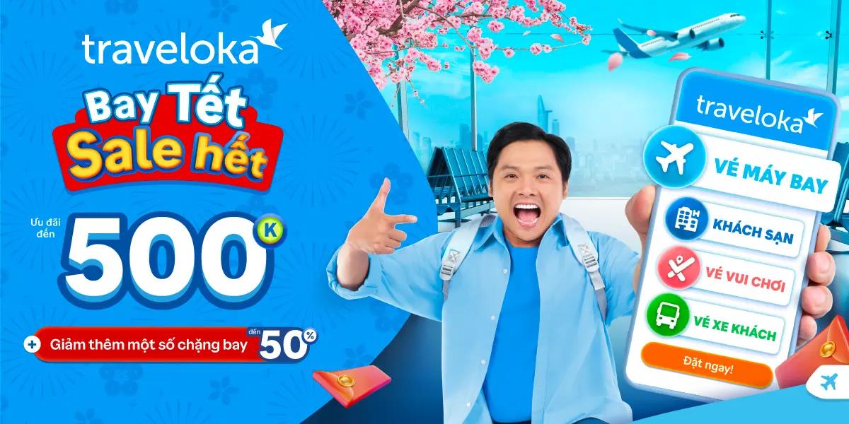 Cú ngược dòng ghi điểm của Traveloka: Giá vé Tết không tăng lại còn giảm 50% - Ảnh 1.