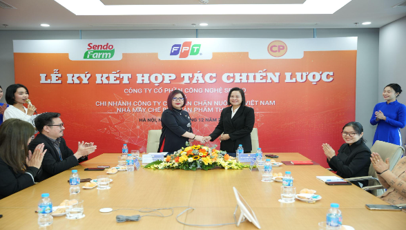 FPT Sendo Farm ký kết cùng CP Foods & Đức Việt Foods - Hai &quot;ông lớn&quot; ngành thực phẩm - Ảnh 2.