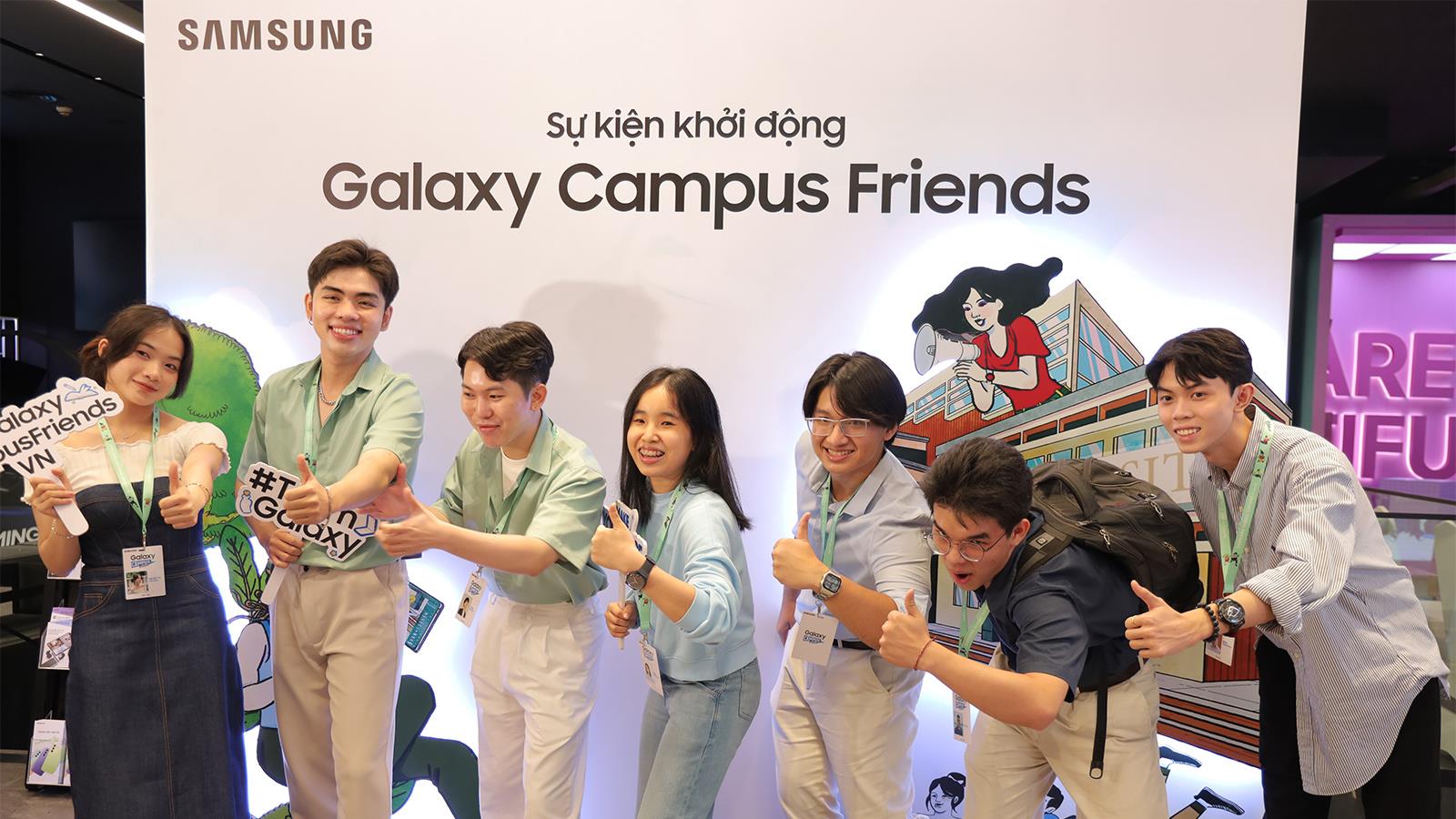 “Học đi đôi với hành”, 50 Galaxy Campus Friends xuất chiêu khuấy động giới trẻ ngay sau những “lớp học” đầu tiên - Ảnh 1.