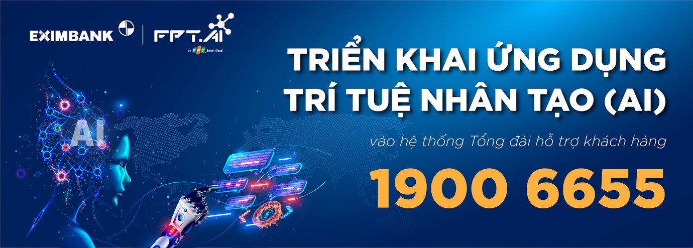 Eximbank hợp tác cùng FPT Smart Cloud ứng dụng AI vào hệ thống tổng đài - Ảnh 1.