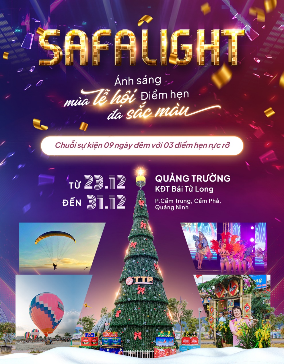 Cùng khám phá lễ hội SafaLight 9 ngày đêm độc đáo tại Cẩm Phả - Ảnh 1.