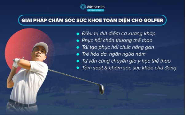 Hệ thống y tế Mescells và Tam Đảo Golf & Resort hợp tác chăm sóc sức khoẻ Golfer - Ảnh 5.