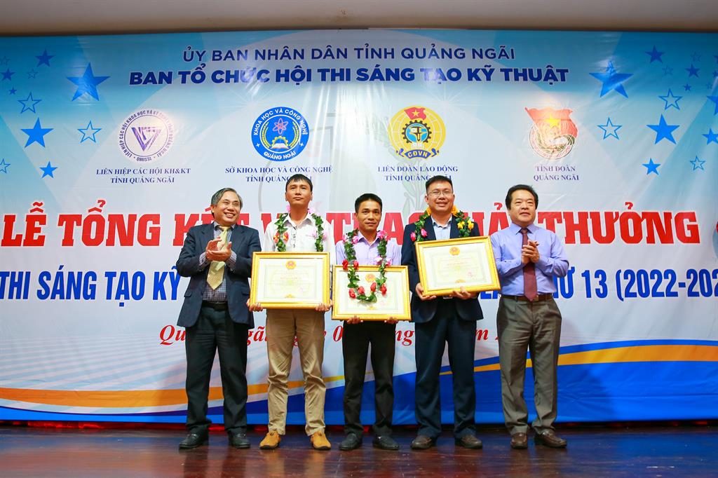 BSR đạt nhiều giải cao tại Hội thi Sáng tạo Kỹ thuật tỉnh Quảng Ngãi - Ảnh 3.