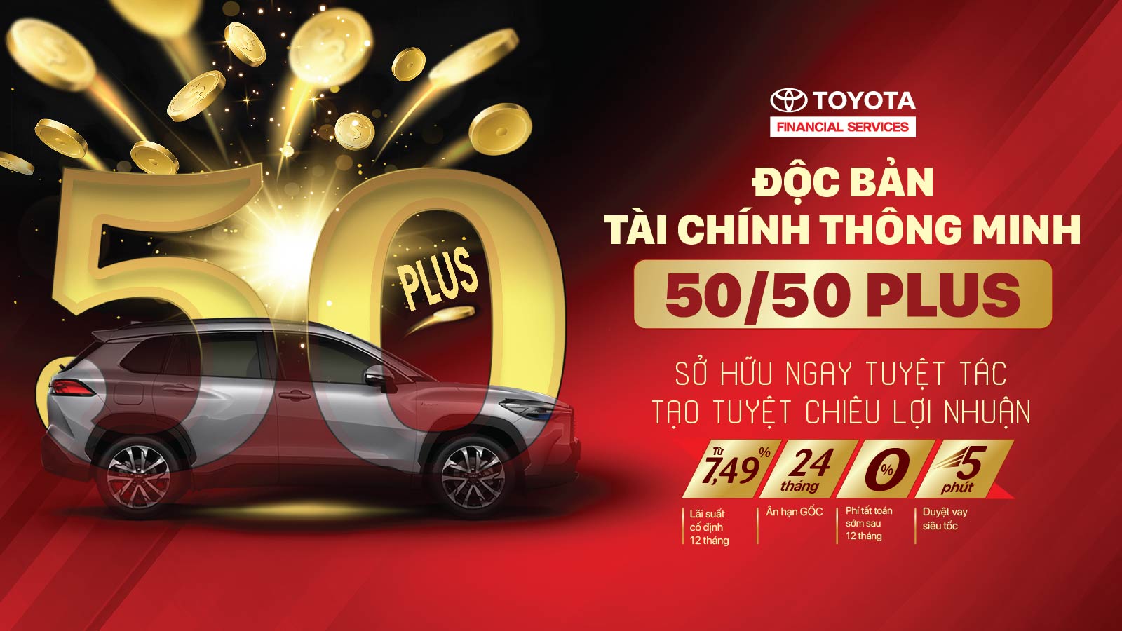 Tối ưu hóa tài chính mua xe với gói vay 50/50 Plus độc bản - Ảnh 1.