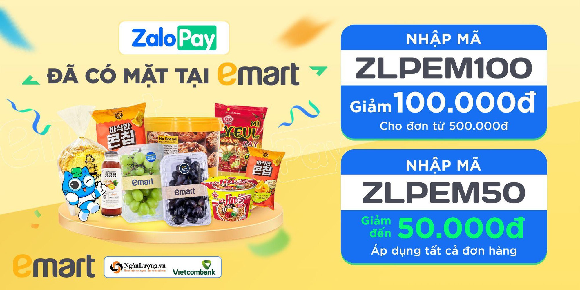 Mua sắm Emart, thanh toán ZaloPay để nhận ưu đãi lên đến 100.000 đồng - Ảnh 2.