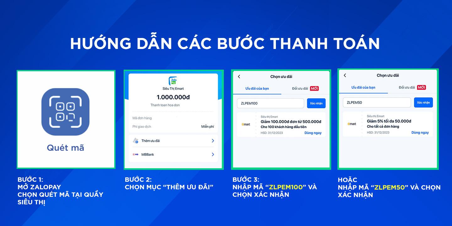 Mua sắm Emart, thanh toán ZaloPay để nhận ưu đãi lên đến 100.000 đồng - Ảnh 3.