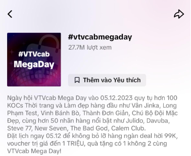 Dấu ấn sự kiện MegaDay được MCN VTVcab và TikTok Shop tổ chức - Ảnh 2.