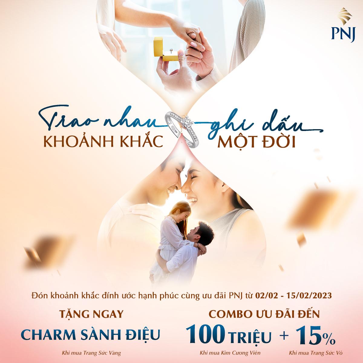 Valentine 2023: PNJ tặng 1000 cặp đôi vòng Charm sành điệu - Ảnh 1.