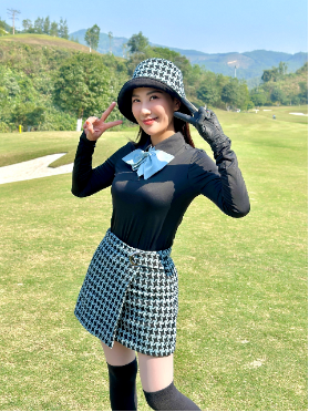 Dàn chân dài Miss Charm tự tin khoe sắc vóc với thời trang golf - Ảnh 9.