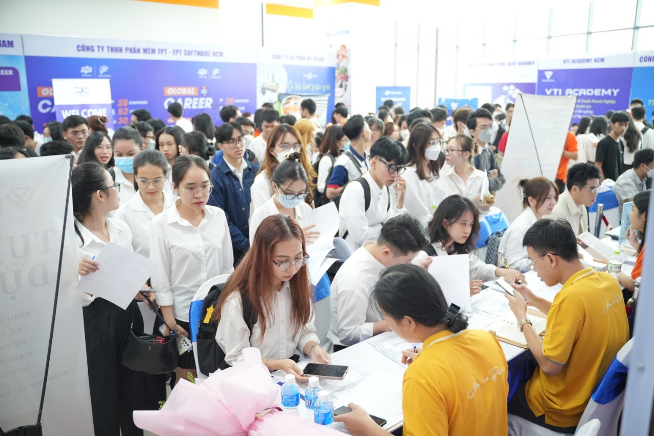 FIT Career Day 2023: Ngày hội việc làm quy mô lớn cho sinh viên công nghệ UEF - Ảnh 5.