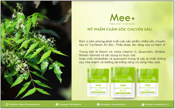 Mee Natural - Xu hướng mỹ phẩm chăm sóc chuyên sâu từ thiên nhiên - Ảnh 1.