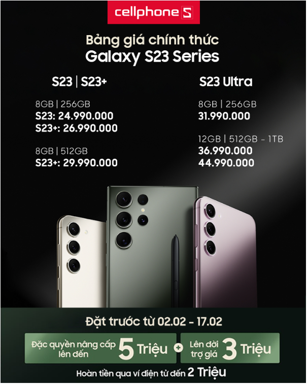 Nâng cấp Galaxy S23 Ultra chỉ từ 9 triệu khi thu cũ lên đời - Ảnh 1.
