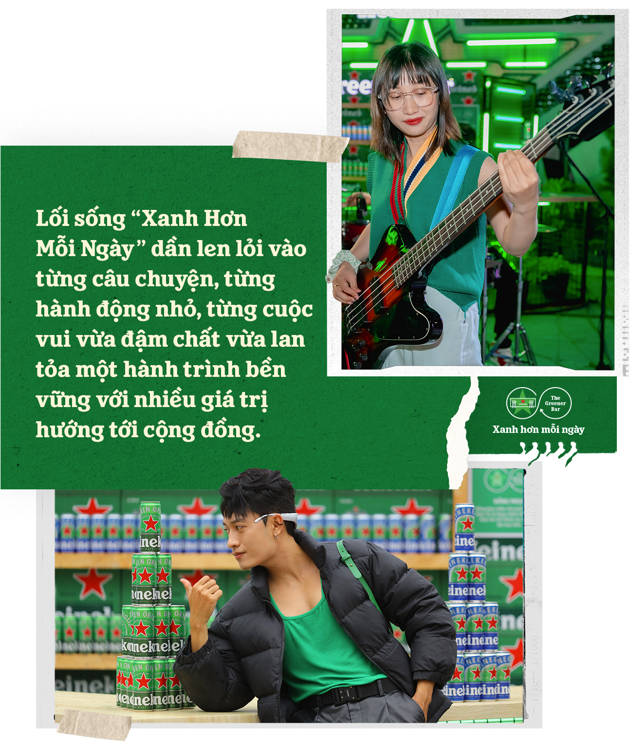 Gen Z và trải nghiệm xanh hơn mỗi ngày tại loạt sự kiện đình đám của Heineken - Ảnh 2.