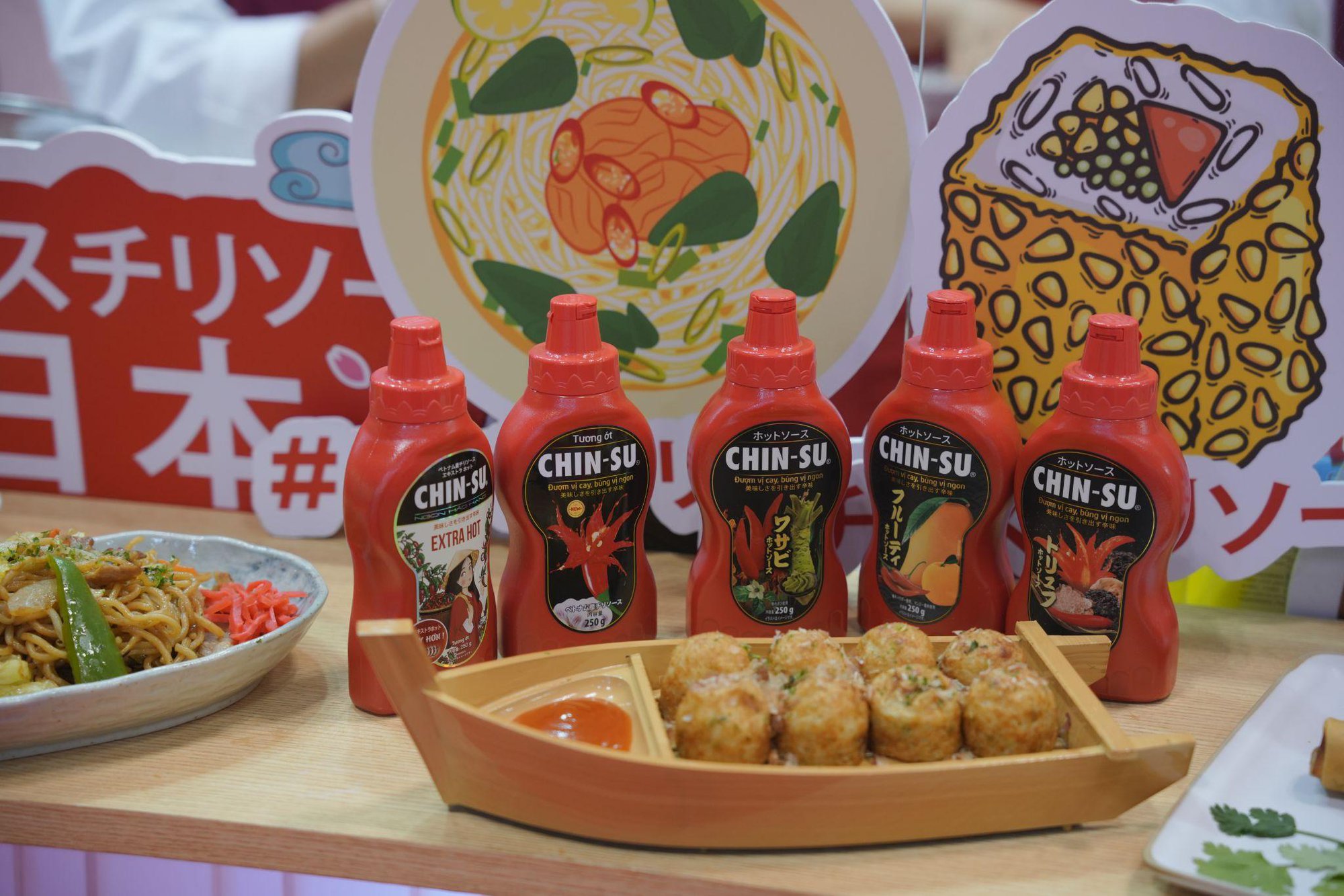 Tương ớt Chin-su gây ấn tượng mạnh tại Nhật Bản, ra mắt tận 5 hương vị mới - Ảnh 2.