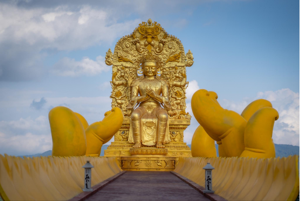 Những điều ít biết về không gian văn hóa Phật giáo đang nổi tiếng ở Lâm Đồng - Ảnh 1.