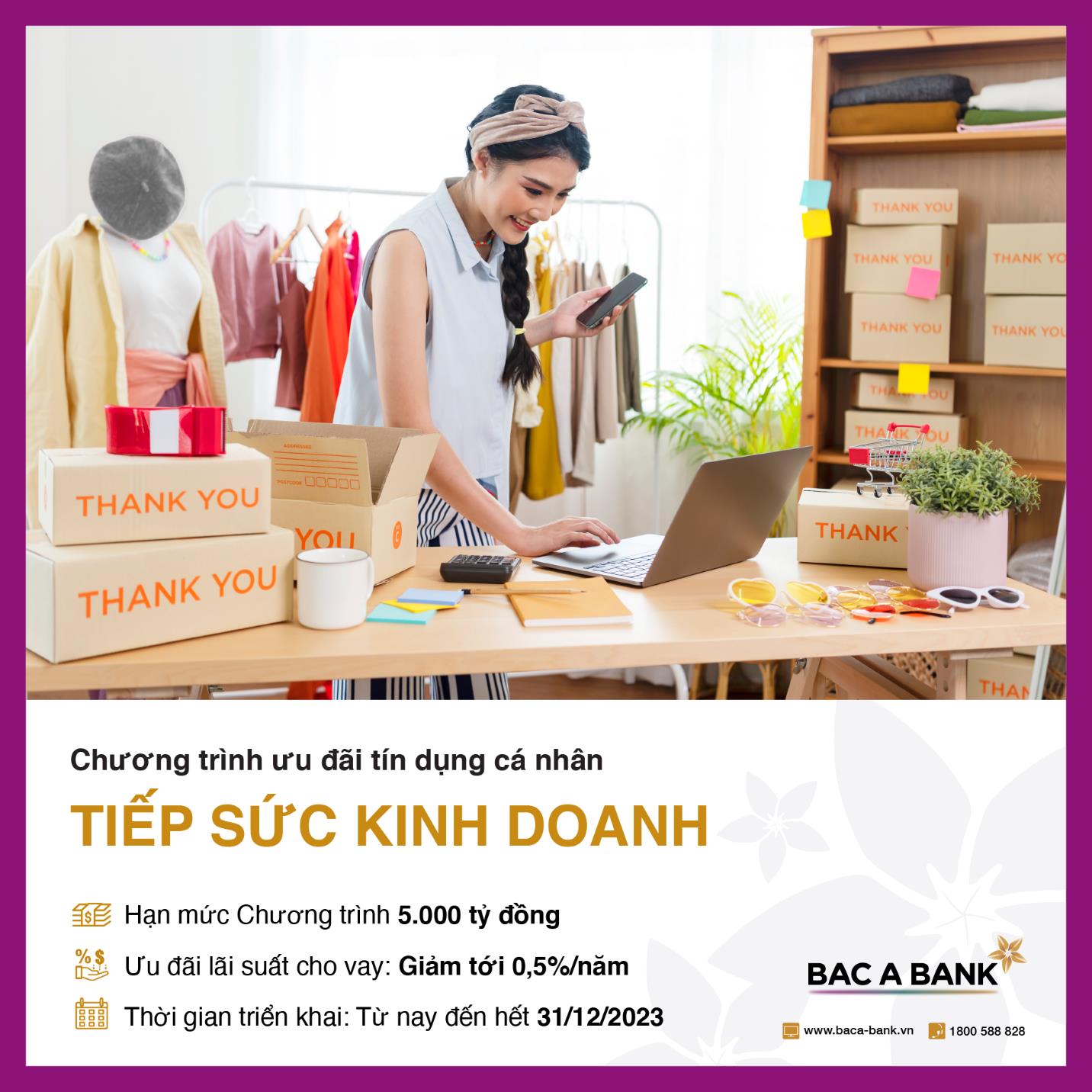 BAC A BANK giảm lãi suất vay, tiếp sức kinh doanh - Ảnh 1.