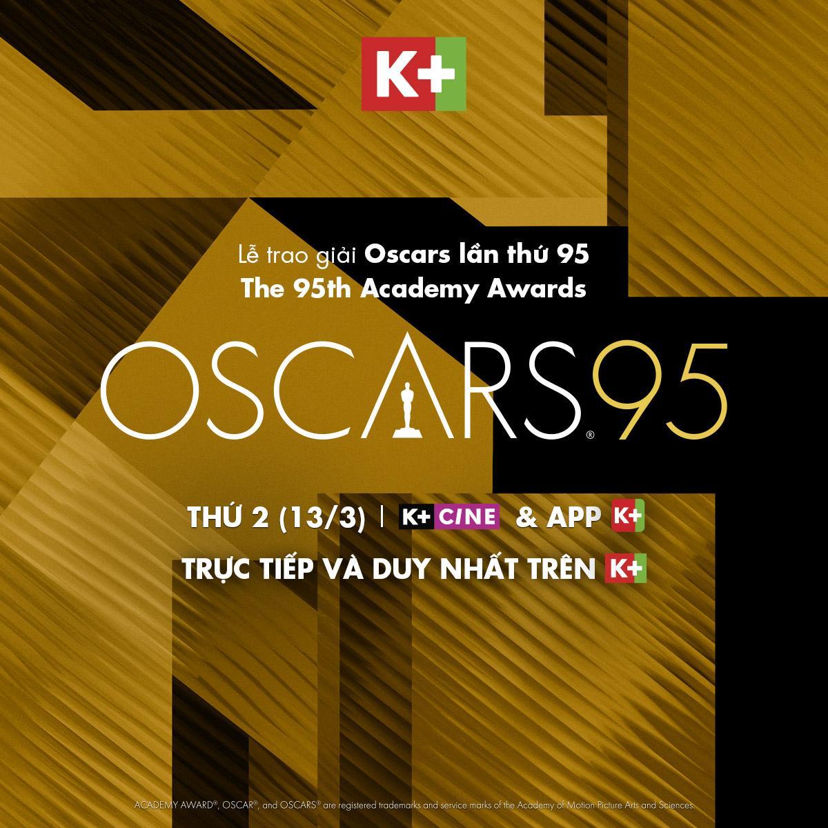 Oscar 2023 hứa hẹn tạo nên lịch sử, lên sóng trực tiếp và độc quyền trên K+ - Ảnh 1.