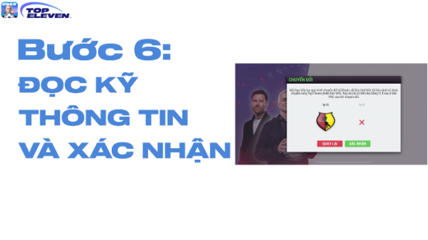 Top Eleven VNG: Ghi nhớ ngay 6 bước chuyển đổi tài khoản từ bản quốc tế - Ảnh 6.