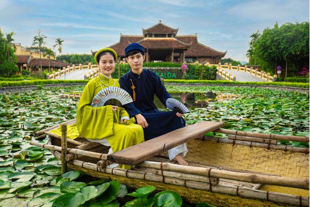 Emeralda Resort Ninh Bình - Ký ức làng quê thân thương ngày trở lại - Ảnh 3.