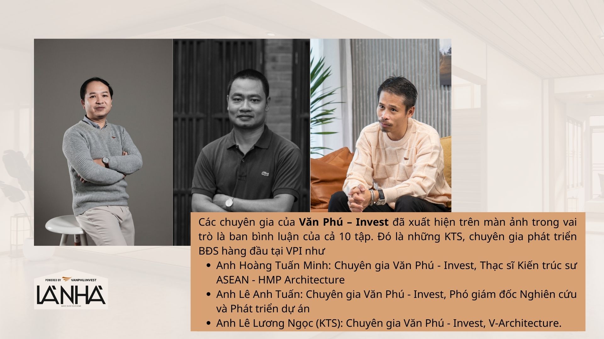 Văn Phú - Invest đồng hành cùng show Là Nhà: &quot;tái tạo tổ ấm&quot;, cùng vun đắp giá trị sống - Ảnh 2.