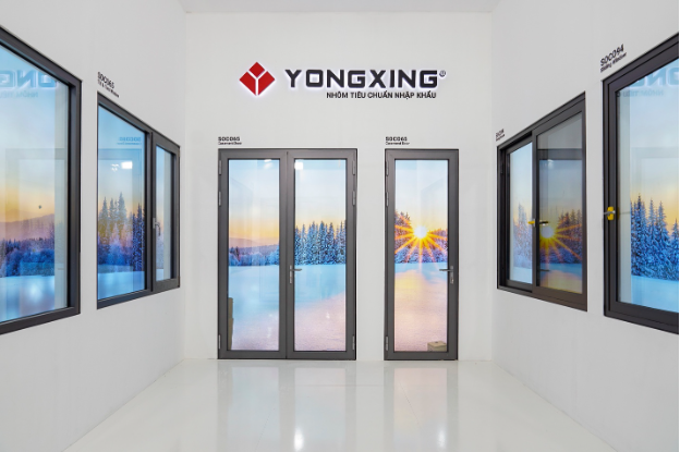 Nhôm Yongxing giới thiệu công nghệ fluorocarbon tại Vietbuild Hà Nội 2023 - Ảnh 3.