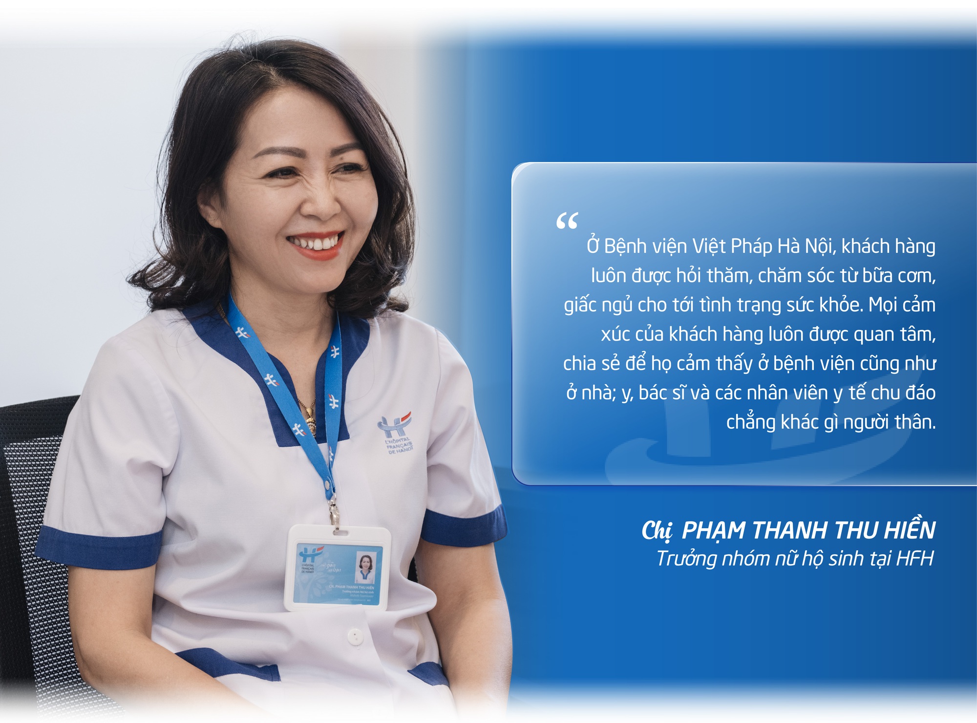 Giải mã sức hấp dẫn của dịch vụ thai sản Bệnh viện Việt Pháp Hà Nội: Sản phụ là người thân - Ảnh 3.
