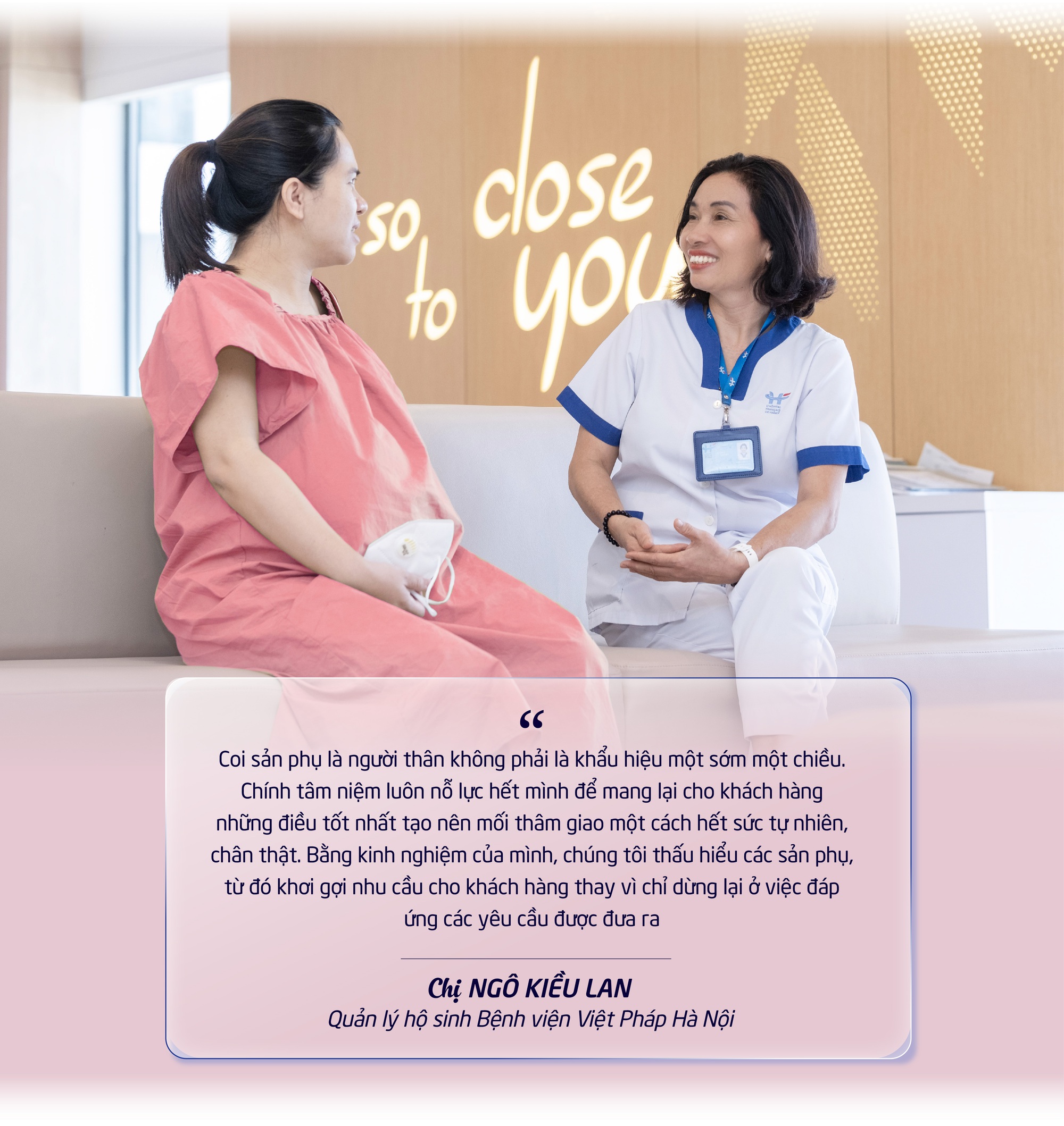 Giải mã sức hấp dẫn của dịch vụ thai sản Bệnh viện Việt Pháp Hà Nội: Sản phụ là người thân - Ảnh 7.