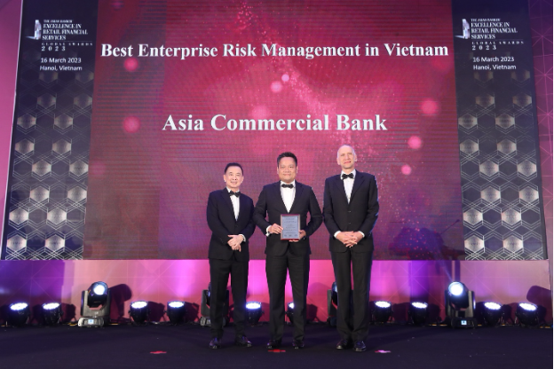 ACB nhận giải Ngân hàng quản trị rủi ro tốt nhất Việt Nam 2022 từ The Asian Banker - Ảnh 1.