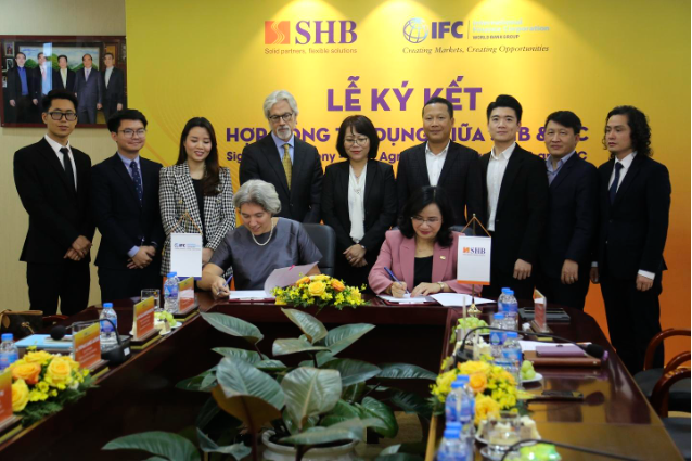 SHB và IFC ký kết hợp tác khoản vay trị giá 120 triệu USD - Ảnh 1.