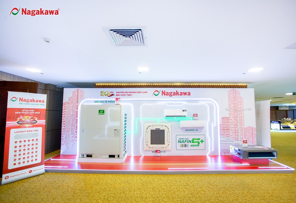 Tập đoàn Nagakawa ra mắt bộ sản phẩm điều hòa chào hè 2023 - Ảnh 2.