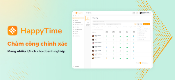 HappyTime.vn - Giải pháp quản lý thời gian và chấm công tinh gọn - Ảnh 1.