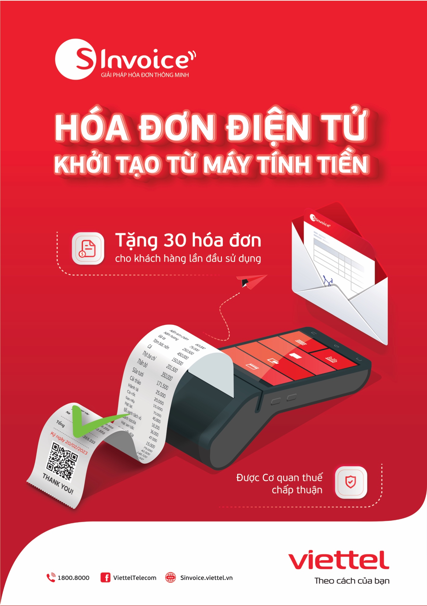 Những giá trị ưu việt của hóa đơn điện tử khởi tạo từ máy tính tiền SInvoice - Ảnh 2.