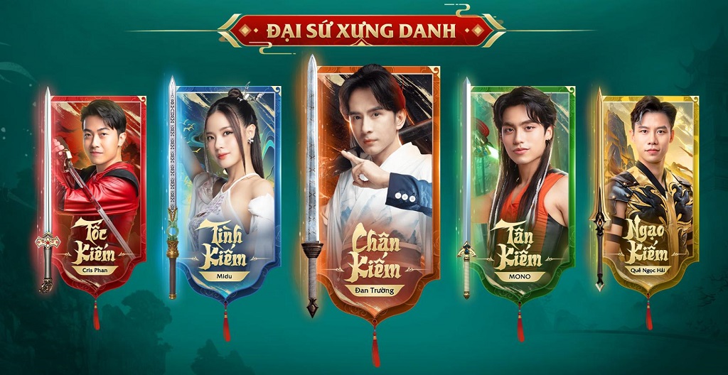 Kiếm Thế Origin: Tựa game hội tụ dàn đại sứ khủng nhất nhì làng game Việt từ ca sĩ nổi tiếng đến cả tuyển thủ quốc gia - Ảnh 1.