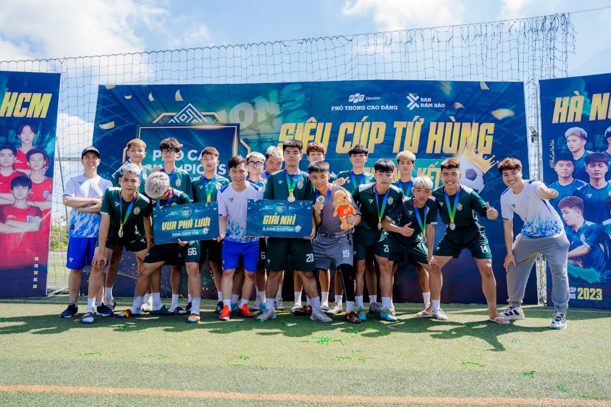 Phổ thông Cao đẳng - FPT Polytechnic tạo sân chơi rèn luyện bổ ích cho sinh viên với Siêu cúp Tứ hùng - Phổ Cao Champions League 2023 - Ảnh 2.