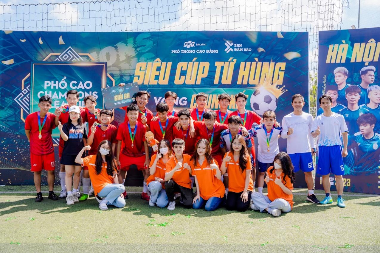 Phổ thông Cao đẳng - FPT Polytechnic tạo sân chơi rèn luyện bổ ích cho sinh viên với Siêu cúp Tứ hùng - Phổ Cao Champions League 2023 - Ảnh 3.